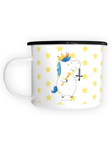 Mr. & Mrs. Panda Haferl Einhorn König mit Schwert ohne Spruch in Weiß