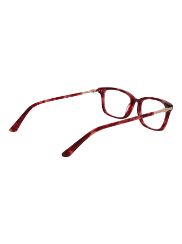 Guess Damen Optische Fassungen Rechteck Rot