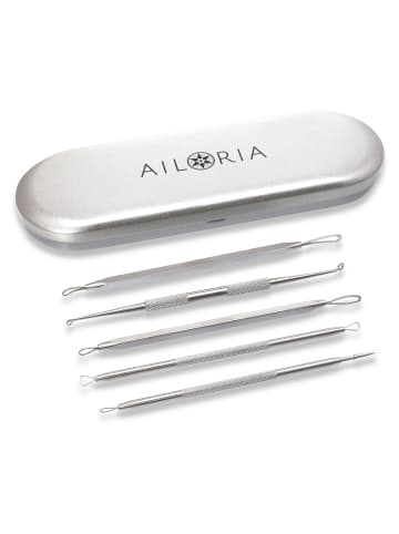 Ailoria PURE mitesserentferner-set in silber