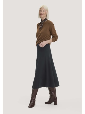 Hessnatur Strick Rock Midi in schwarz
