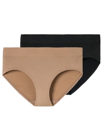 Schiesser Panty Casual Seamless in schwarz, maple