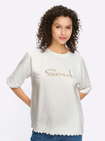 Heine Sweatshirt in ecru