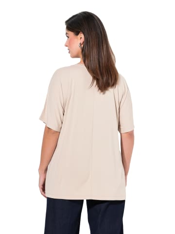 Ulla Popken Shirt in dunkles kitt
