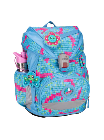 DerDieDas Ergoflex Superlight Schulranzen-Set 5tlg. in Happy Pixel
