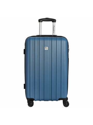 Check.In Aurora - 4-Rollen-Trolley 67 cm (limettengrün) in azurblau