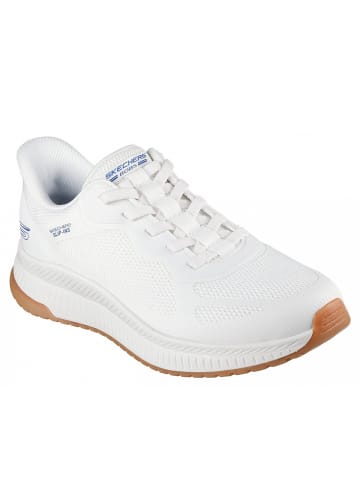Skechers Footwear Sneaker Bobs Squad Slip IN in Weiß