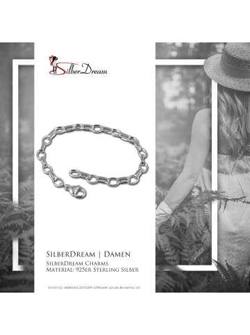 SilberDream Armband Silber 925 Sterling Silber ca. 20cm