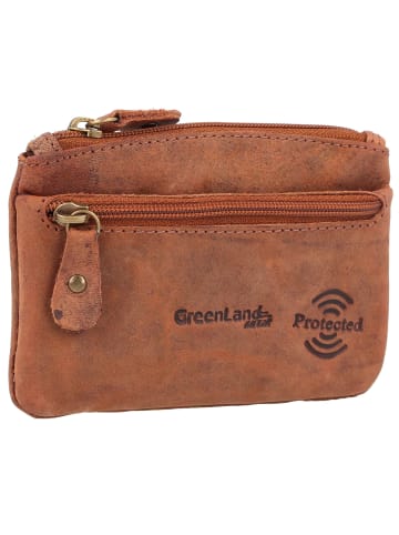 Greenland Nature Montenegro Schlüsseletui RFID Leder 13 cm in braun