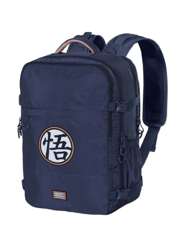 Dragon Ball Rucksack Kanji in blau