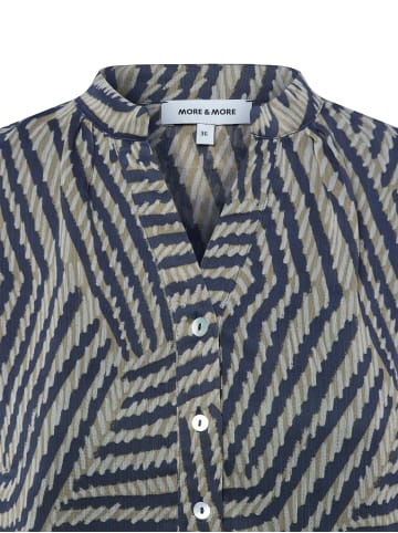 More & More Bluse in khaki marine - 0001