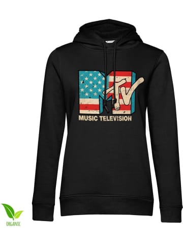 MTV Hoodie in Schwarz