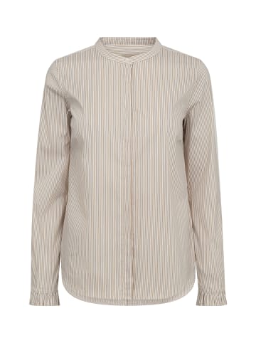 Mos Mosh MMMATTIE STRIPE SHIRT in Safari