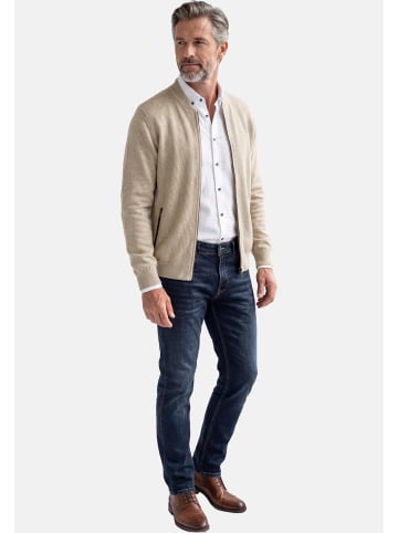 Redmond Strickjacke Basic in Beige