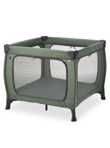 Hauck Reisebett & Laufgitter Sleep N Play SQ Set (mit Komfort-Matratze in gruen