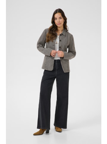 Cream Jeansjacke CRSato Feminine in Black and White Milkboy