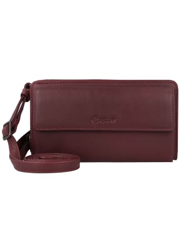 Esquire Peru Handytasche Leder 19 cm in rot