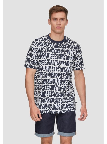 QS T-Shirt in 58A1_tiefblau