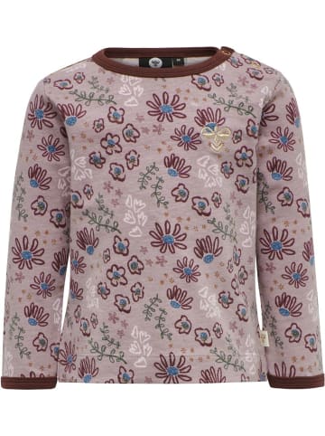 Hummel Shirt "Hmlcrayon T-Shirt L/S" in Rosa