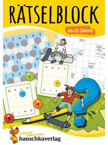 Hauschka Buch - Rätselblock ab 10 Jahre - Band 1