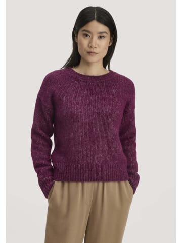 Hessnatur Hessnatur Strick Pullover Relaxed aus Alpaka mit Bio-Baumwolle in fuchsia