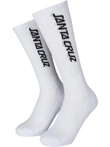 Santa Cruz Socke "Strip Sock (3 Pack)" in Schwarz