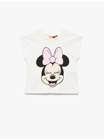 KOTON TSHIRT SS in Ekru