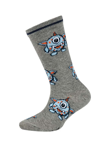 S. Oliver Kindersocken originals 6er Pack originals in dunkelgrau melange