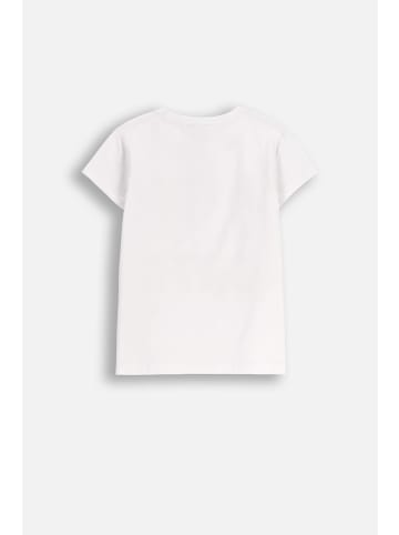 Coccodrillo T-Shirt mit kurzen Ärmeln in weiß