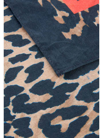 Camel Active Schal aus weicher Baumwolle in Leo