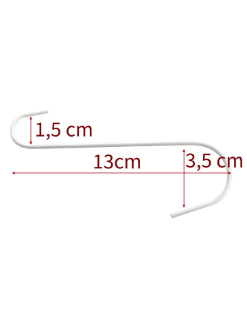 Maximex Keramikluftbefeuchter für Heizkörper CAT, 2 Stück im Set in Weiß, 11 x 21 x 6 cm