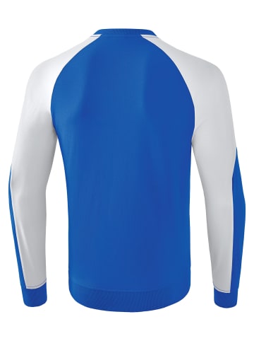 erima Essential 5-C Sweatshirt in new royal/weiss