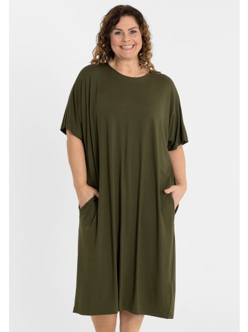 GOZZIP Kleid Pil in army green