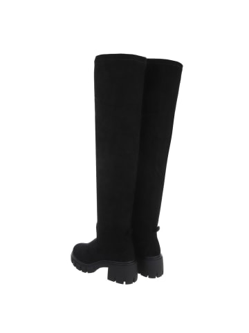 Ital-Design Stiefel in Schwarz