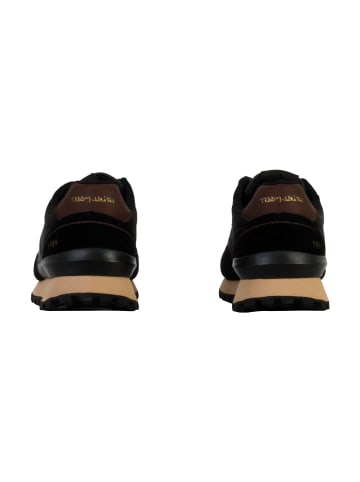 Teddy Smith Leder-Sneaker Schwarz