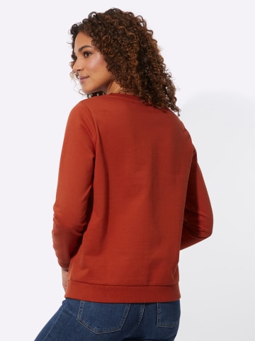 WITT WEIDEN Sweatshirt in rostrot