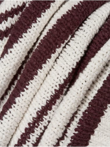 MOSS COPENHAGEN Pullover MSCHHannalie in schoko weiß - 0002