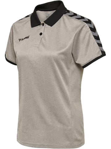 Hummel Polo Hmlauthentic Damen in GREY MELANGE