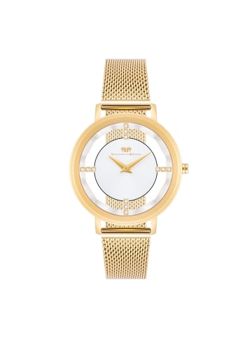 Rhodenwald & Söhne Uhr Lucrezia aus Edelstahl in gelbgold