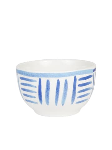 Blond Amsterdam Schale Blue Stripes in Blau - 8cm