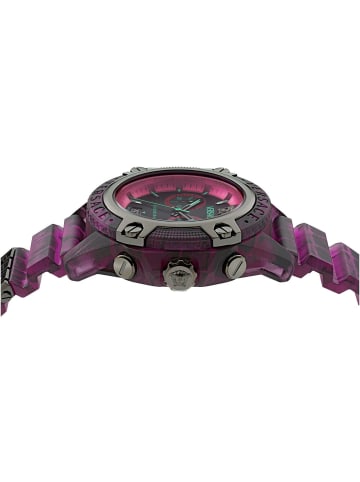 Versace Analoguhr für Erwachsene in schwarz