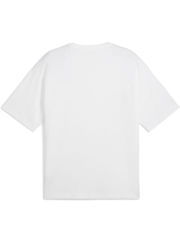 Puma T-Shirt "WARDROBE ESS Boxy Tee" in Weiß