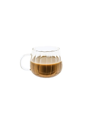 Mulex Gläser-Set Riffle Cup Hitzebeständig 350 ml in Transparent