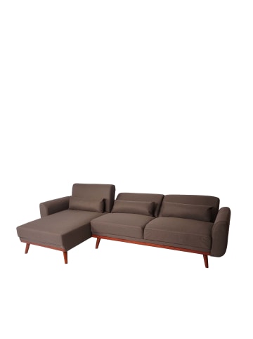 MCW Sofa mit Schlaffunktion J20, Braun