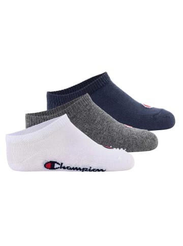 Champion Socken 3er Pack in Blau/Weiß/Grau