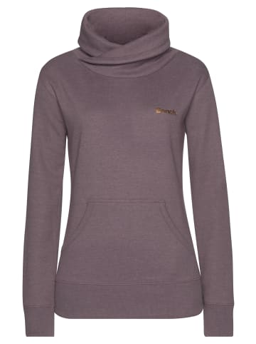 Bench Longsweatshirt in mauve-meliert