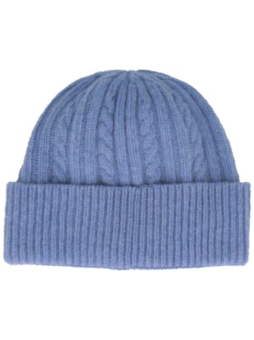 BREITER Strickmütze in blau