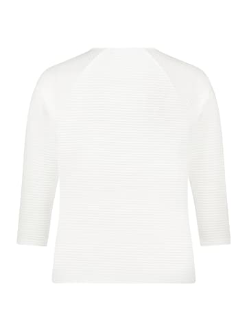 Betty Barclay Casual-Shirt mit Rippenstruktur in Rohweiß