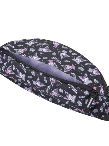 BAAGL Bauchtasche Snap in Violett Kuromi Black