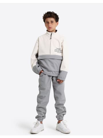 SOLANG Freizeitanzug in Grau-Beige