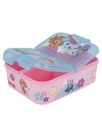 Paw Patrol Paw Patrol Kinder Brotdose – Lunchbox mit 3 Fächern & tollem Design in Rosa